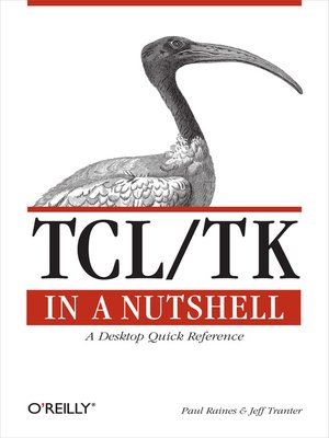 cover image of Tcl/Tk in a Nutshell